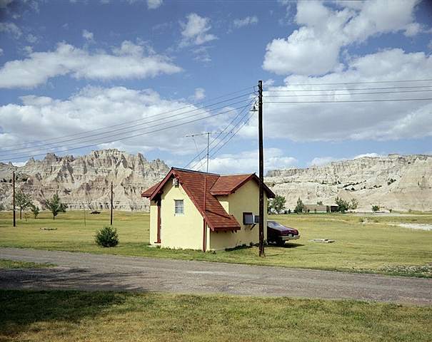 Stephen Shore. New York Badlands National Monument, South Dakota, July 14, 1973