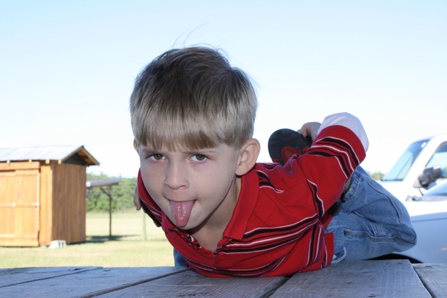 My brother was born.