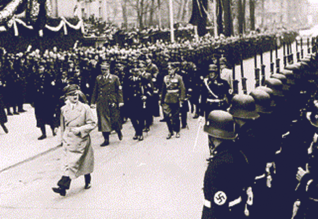 Hitler takes Austria