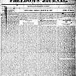 the first American black newspaper 1827