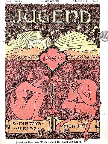 Nace revista 'Jugend' y el Jugendstil