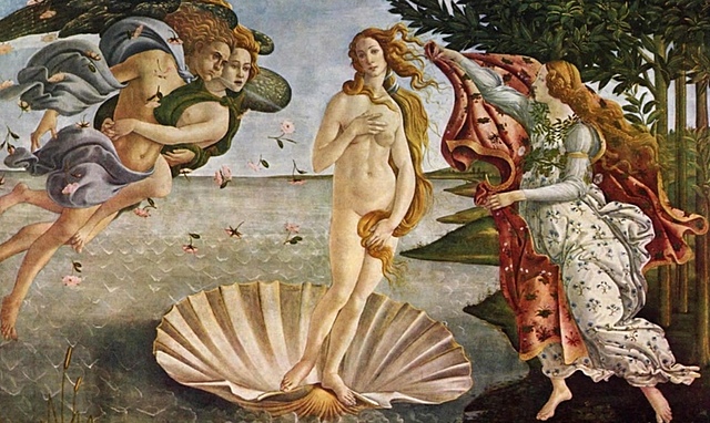 De geboorte van Venus