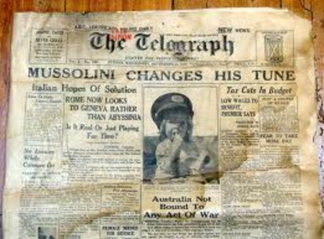 Italy enters the war on the side of Germany and invades France