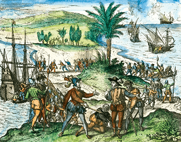 LLegada de los españoles