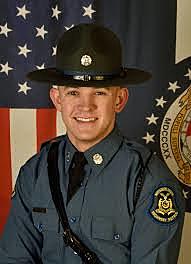 Joey meet Trooper Warren