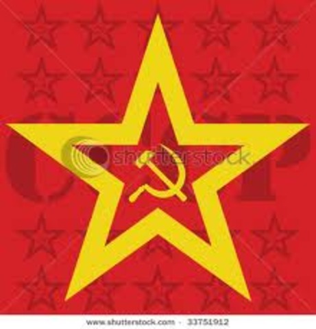 Totalitarian govt. established in USSR