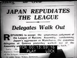 Japan leaves League of Nations