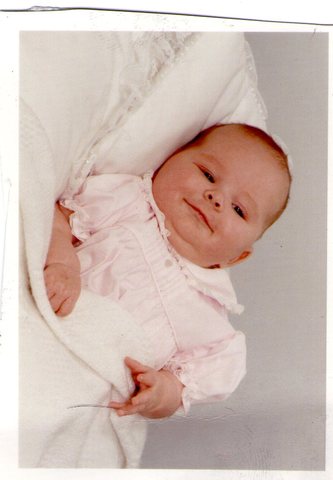 My first sister, Chloe is born.