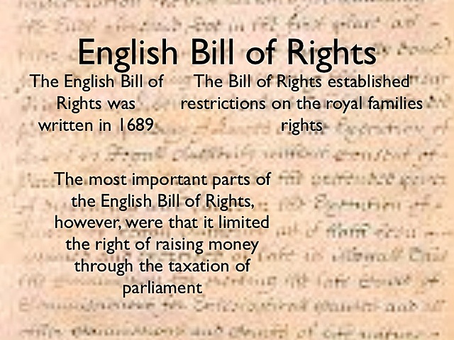 English Bill of Rights