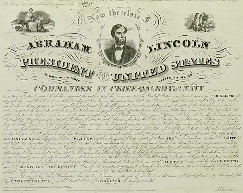 U.S. Emancipation Proclamation