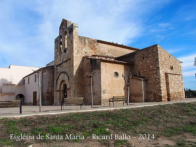 (Santa Oliva) Sant Cugat cedeix l'església