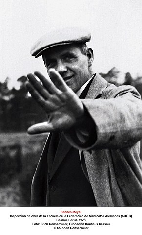 Hannes Meyer nuevo director de la Bauhaus