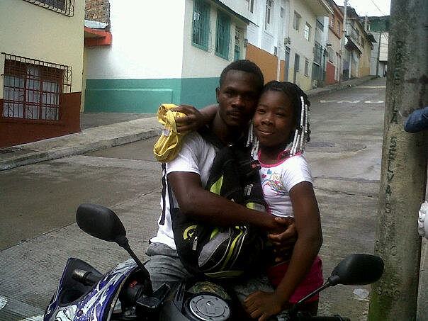 mi papa vino  a visitarme