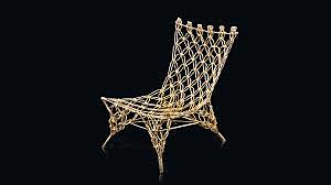 Knotted chair van Marcel Wanders
