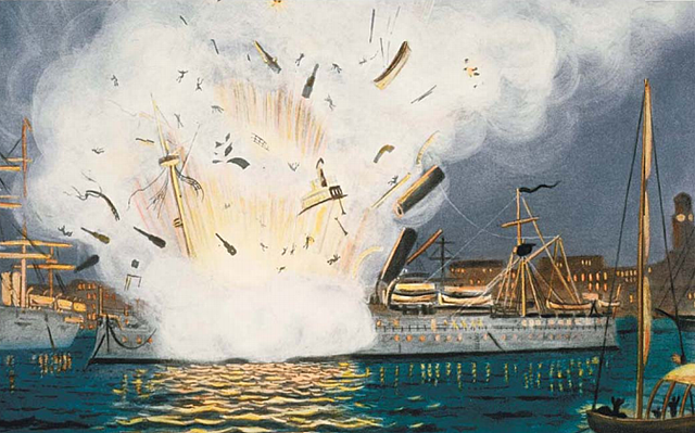 Explosion of the U.S.S. Maine