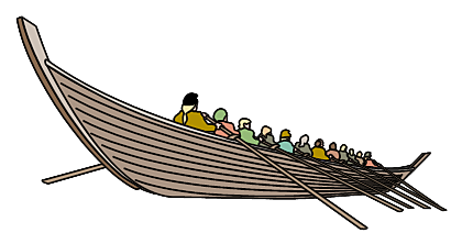 Angles and Saxons arrive in south east Britain.