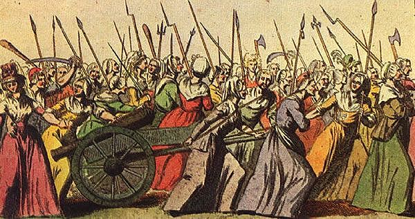 Women's march on Verasailles