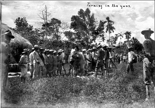 Spanish surrender the Philippines