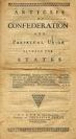 Articles of the Confederation adopted