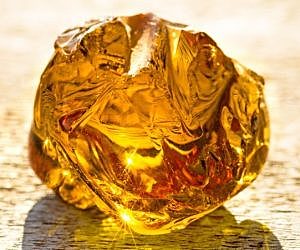 Descoberta do âmbar.