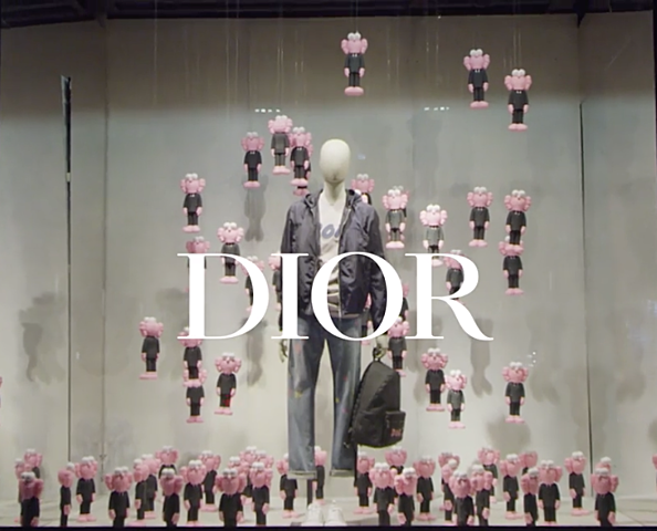Christian Dior Saks 5ve Window Opening