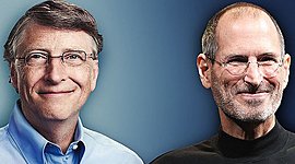 Timeline: Stive Jobs / Bill Gate