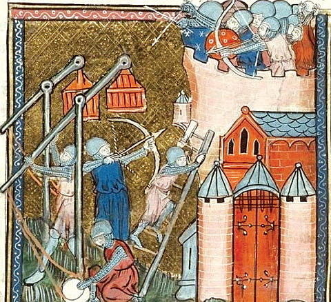 I Crociati entrano a Gerusalemme.