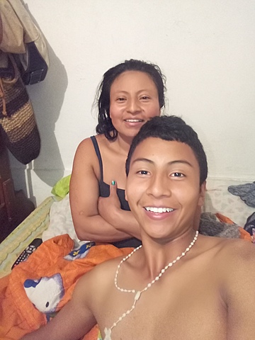 Mi mejor momento con mi madre hermosa.