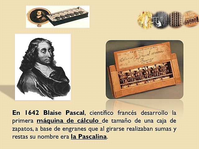 Blase Pascal - La pascalina