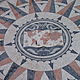 1024px pavement wind rose from top of the monument to the discoveries (close up)