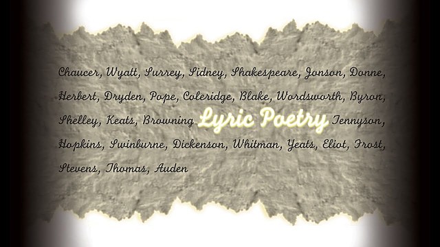 Lyric poetry - Jan 1, 1500