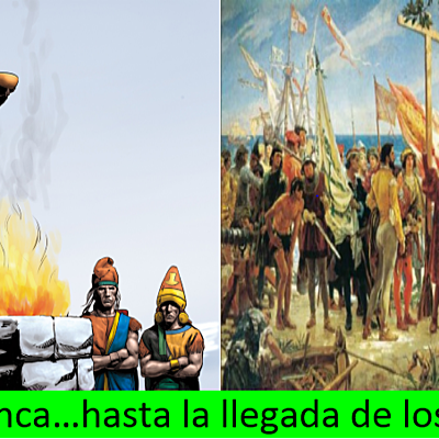 Timeline: El imperio inca...hasta la llegada de los españoles.