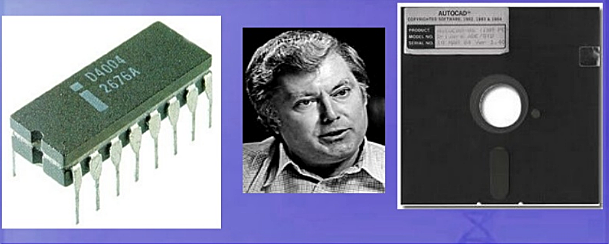 Lanzamiento del primero microprocesador