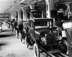 Linea de ensamblaje henry ford