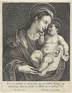 Mary with child - Alonso Berruguete