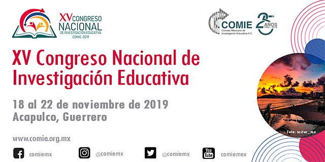 XV CONGRESO NACIONAL DE INVESTIGACIÓN EDUCATIVA