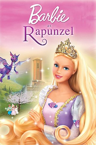 Barbie, mint Rapunzel (Barbie as Rapunzel, 2002)