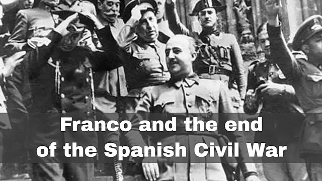 The spanish civil war ends