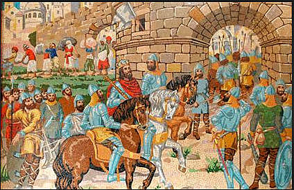 James I begins the conquest of the Kingdom of Valencia