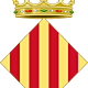 220px royal arms of aragon (lozenge shaped and crowned).svg