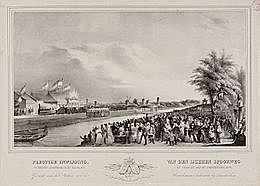 Eerste spoorlijn gereed in Engeland