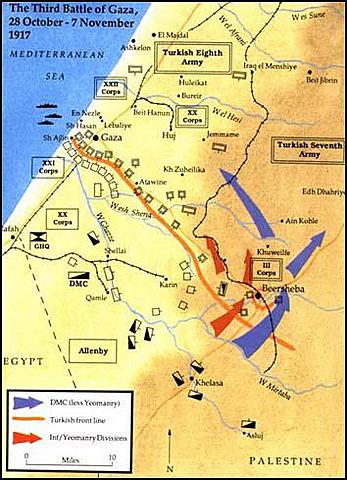 Battle of Gaza begins