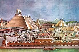 Aztec build Tenochtitlan