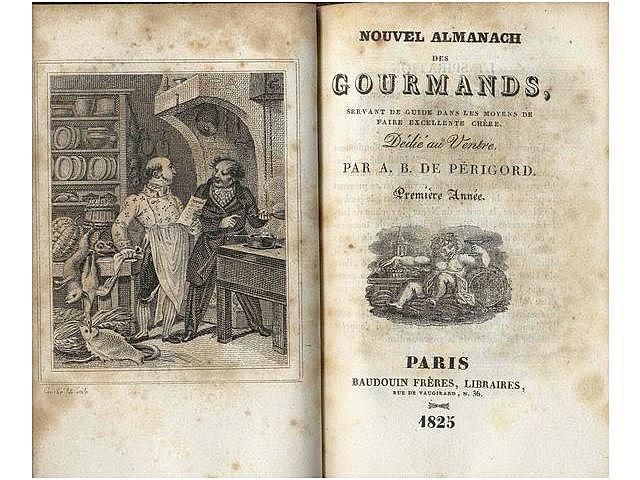 Balthasar Grimond publica el Almanaque de los gourmands