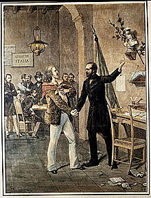 Charles Albert attacks the Austrians