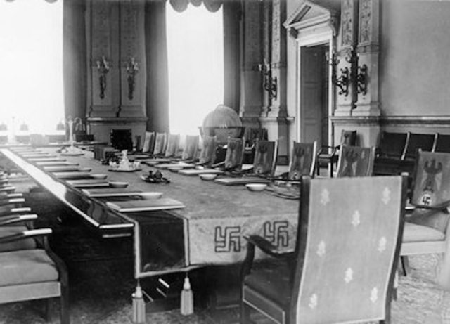 Hitler announces secret plans for lebensraum