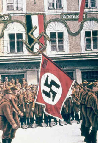 Hitler takes Austria