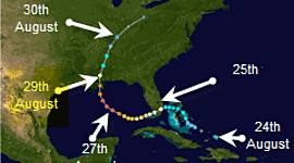 Timeline: Hurricane Katrina