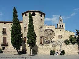 abat de Sant Cugat.