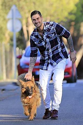 Melendi’s dog